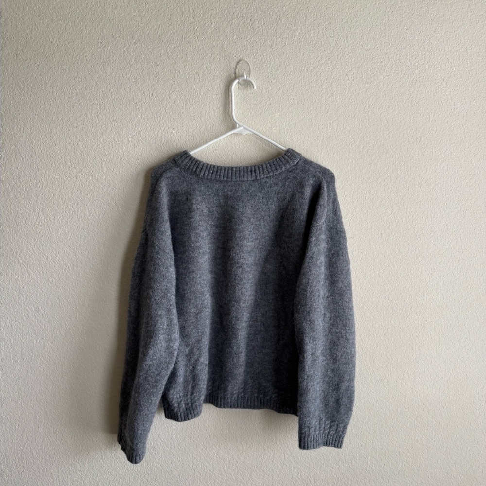 Sezane Grey Amiel Jumper - Picture 9 of 9
